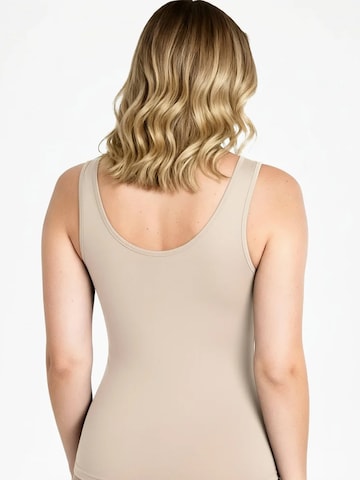 Shapetape Onderhemd 'Corrigerend Topje met Brede Bandjes' in Beige