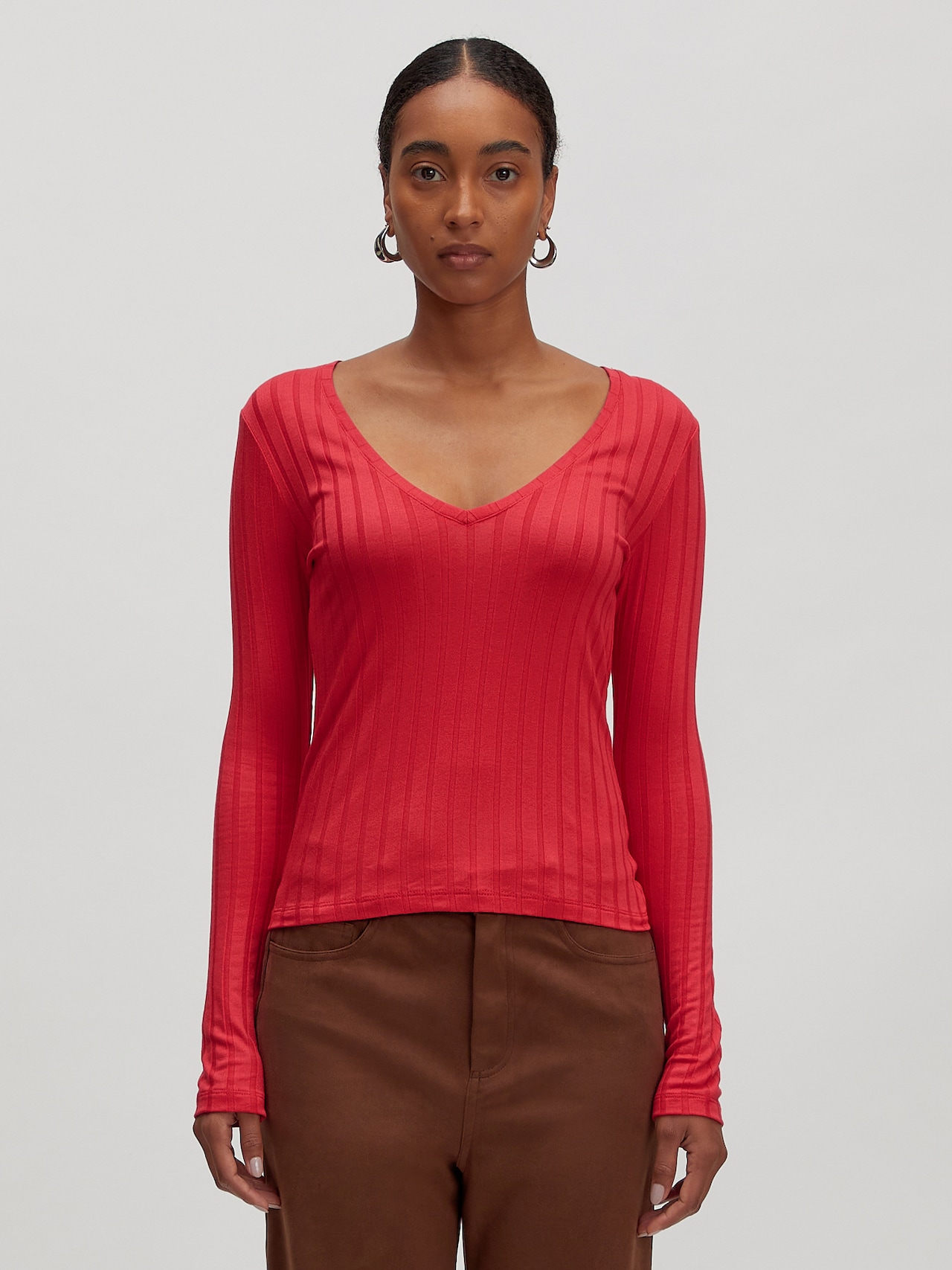 EDITED Camiseta 'Elin' rojo