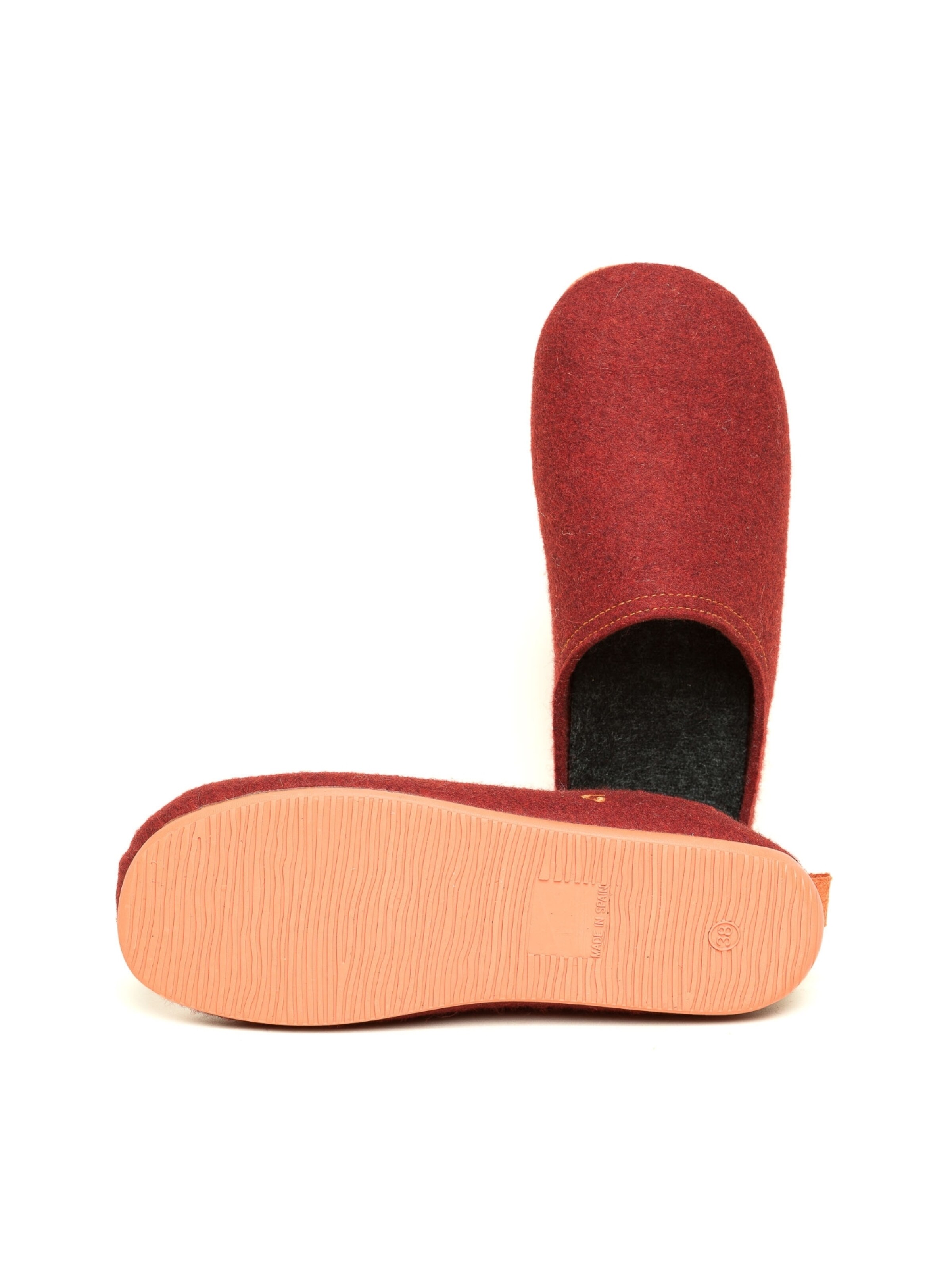 Gottstein Hausschuh 'Filzpantoffel Wool Slide-In'‌‌‌‌‌‌‌‌‌‌ in Rot