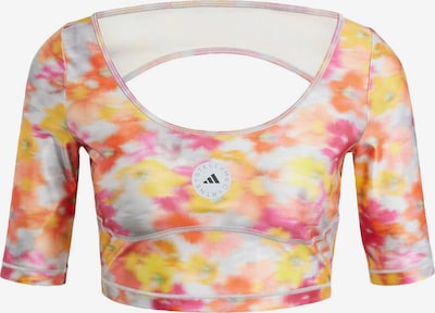 Sportiniai marškinėliai iš ADIDAS BY STELLA MCCARTNEY, spalva – geltona / pilka / rožinė / juoda, Prekių apžvalga
