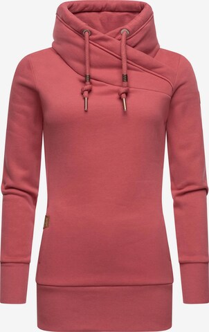 Ragwear Sweatshirt 'Neska' in Pink: front