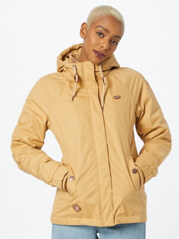 Veste fonctionnelle 'AMET' Ragwear en beige : devant