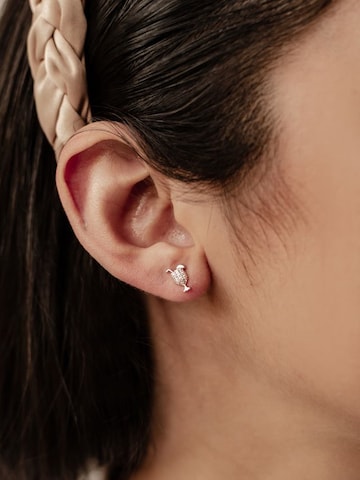 Hey Happiness - Pendientes 'Cheers Charm' en oro