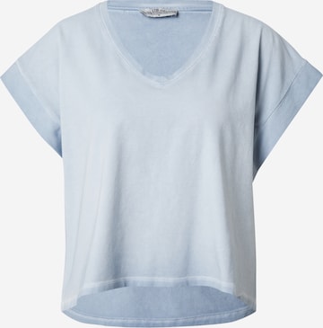 T-shirt 'NOMAKA' LTB en bleu : devant