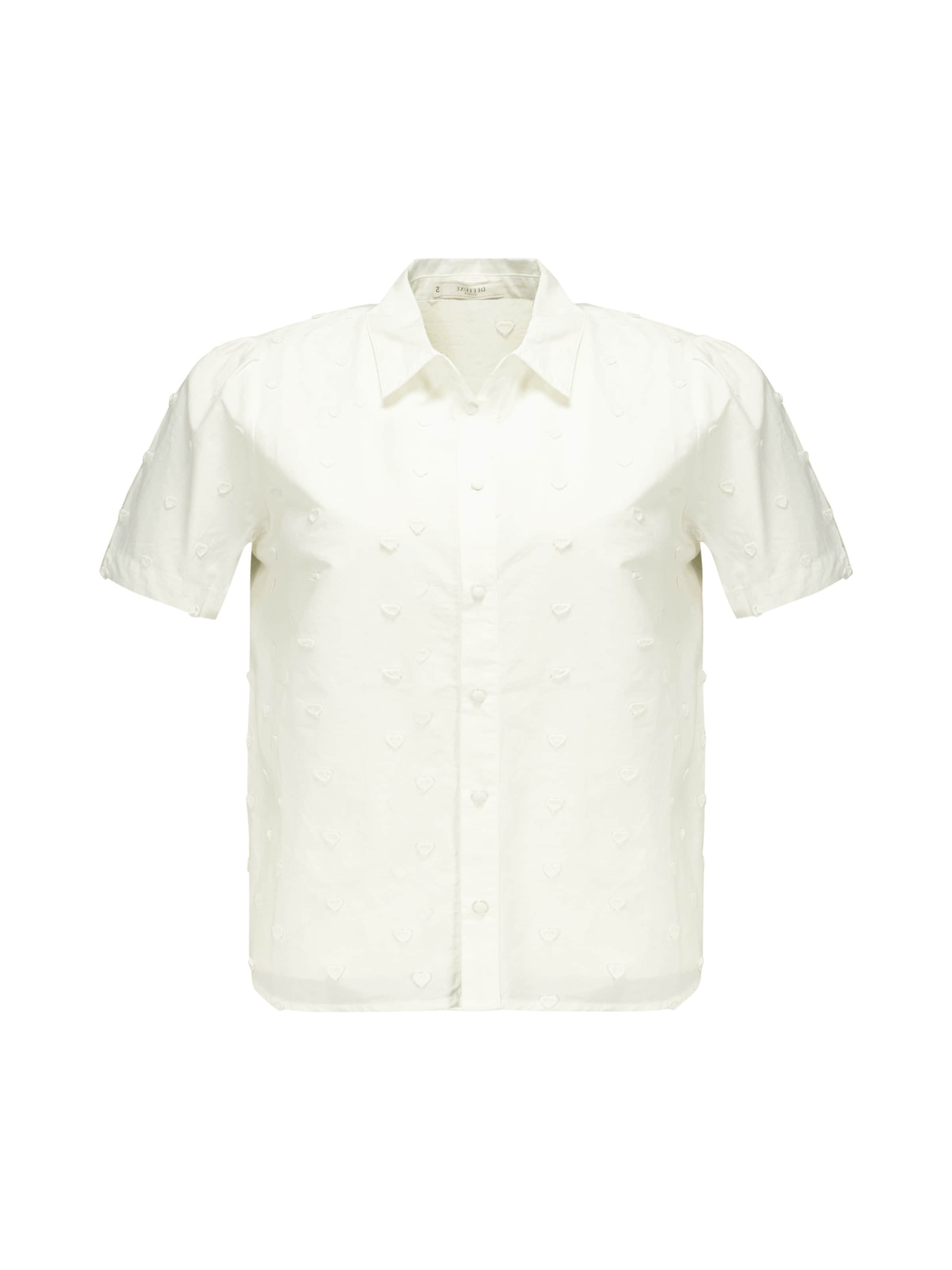 Deeluxe Blouse 'Pippa' in Wit: voorkant