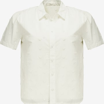 Chemisier 'Pippa' Deeluxe en blanc : devant