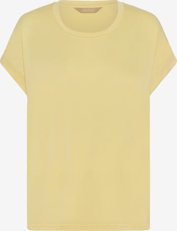 CULTURE - Camiseta 'Kajsa' en amarillo: frente