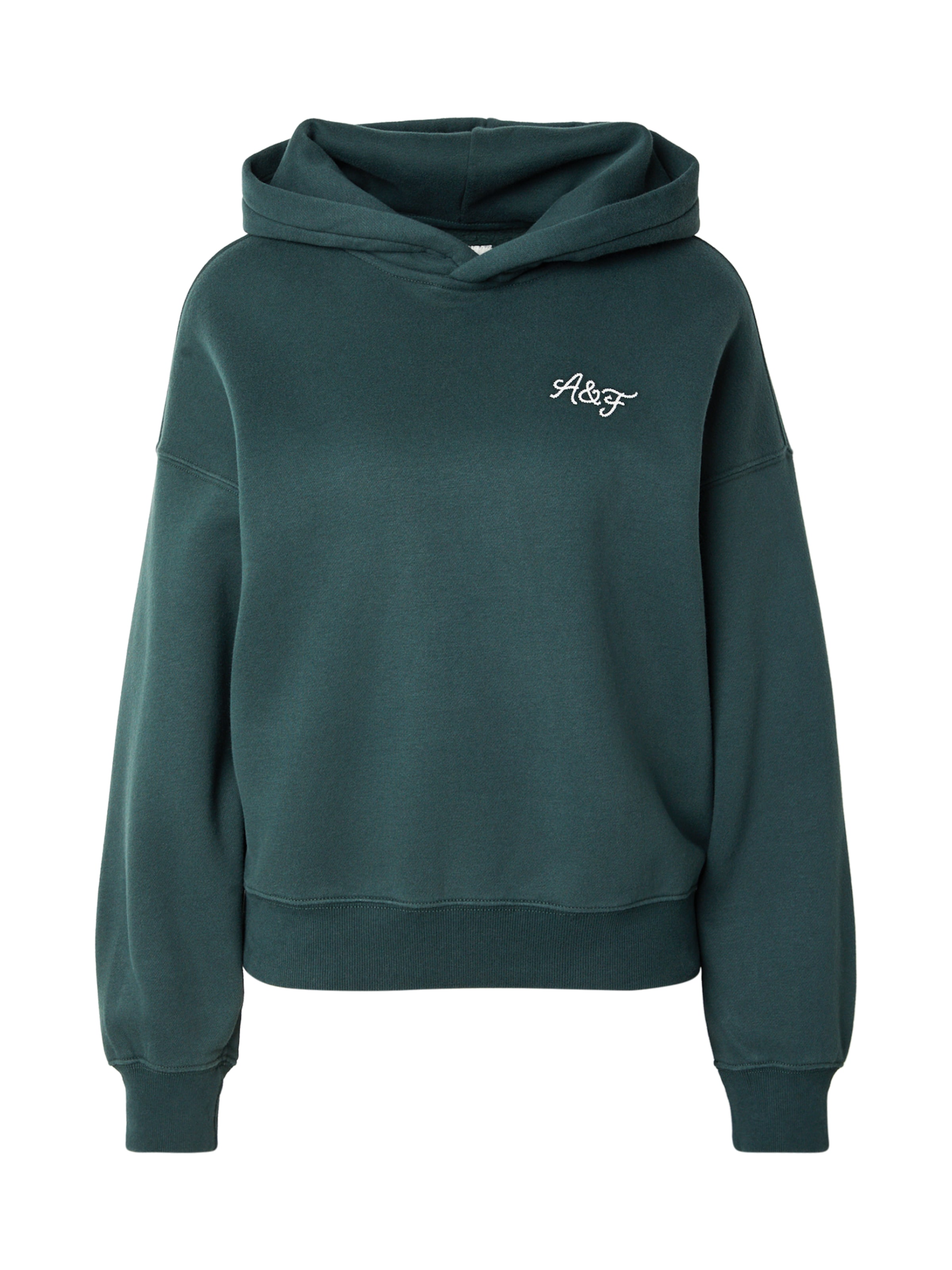 Felpa 'SUNDAY' di Abercrombie & Fitch in verde: frontale