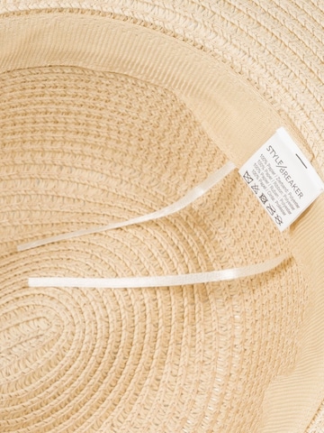 styleBREAKER Hut 'Panama Strohhut Hutband Azteken Muster'‌‌‌‌‌ in Beige