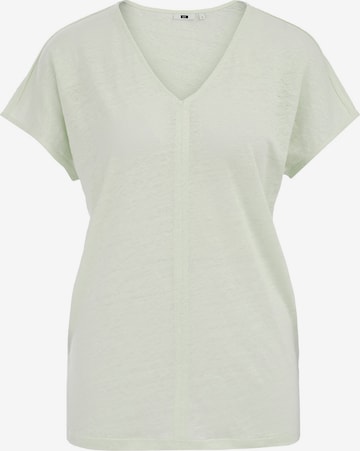 WE Fashion Paita värissä vihreä: etupuoli