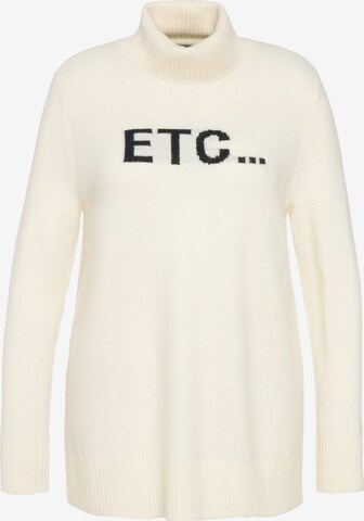 Ulla Popken Sweater in Beige: front