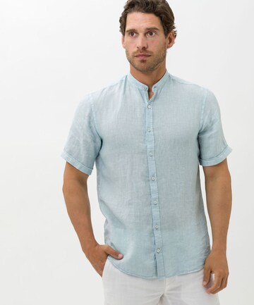 BRAX Regular fit Overhemd 'Lionel' in Blauw: voorkant