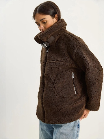 Bianco Lucci Between-Season Jacket in Brown