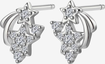 Hey Happiness Ohrringe 'Star Cluster' in Silber: Vorderseite