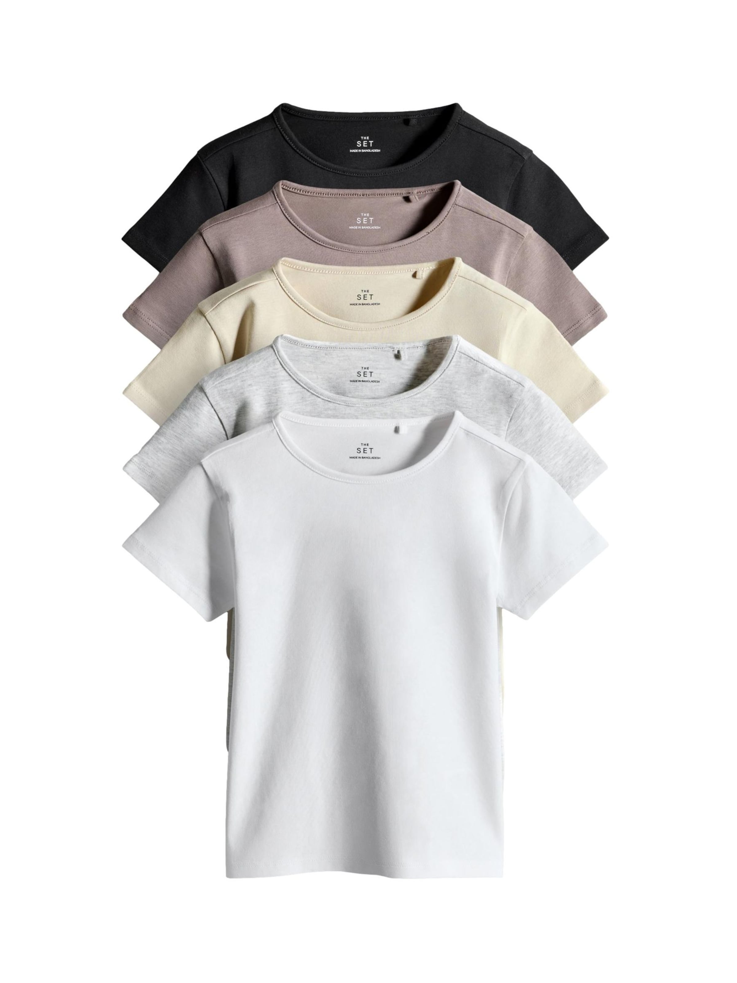 The Set Тениска в пъстро: отпред