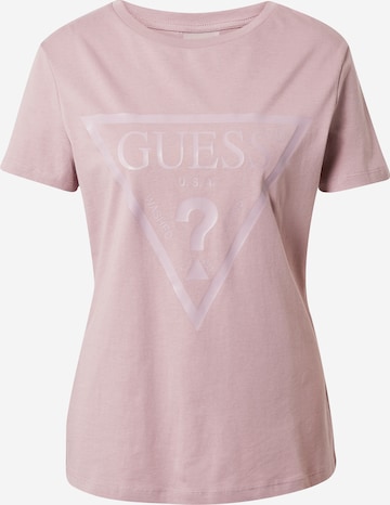 GUESS Shirt 'Adele' in Pink: front