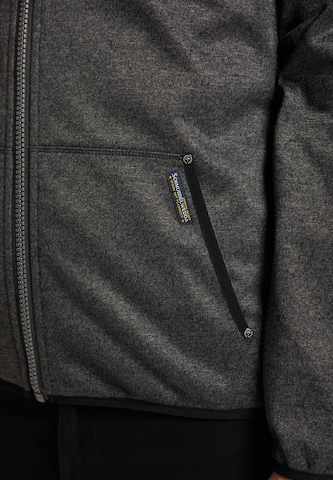 Schmuddelwedda Fleece Jacket in Grey