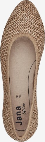 JANA Ballet Flats in Brown