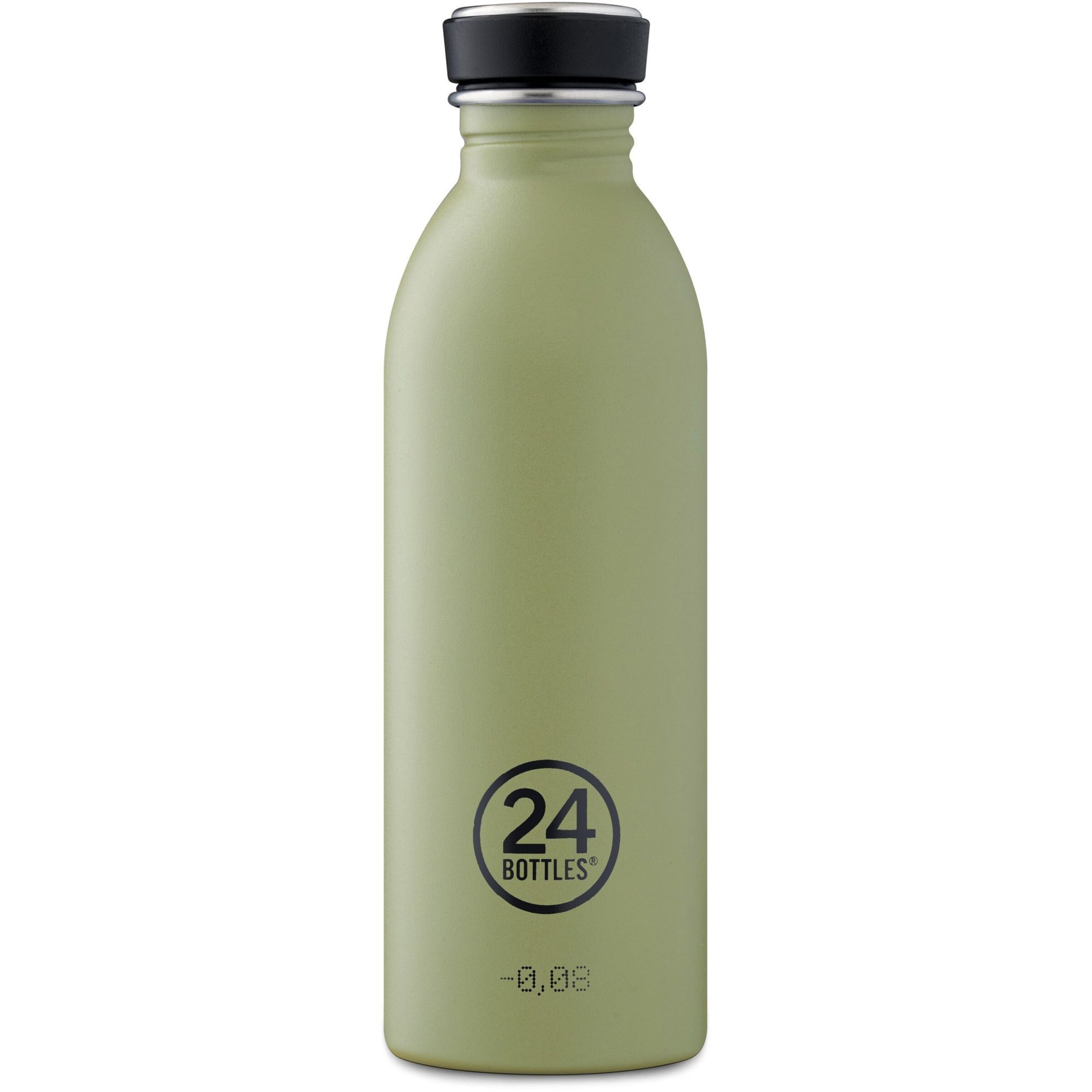 Borraccia 'Urban 500 ml' di 24Bottles in verde: frontale
