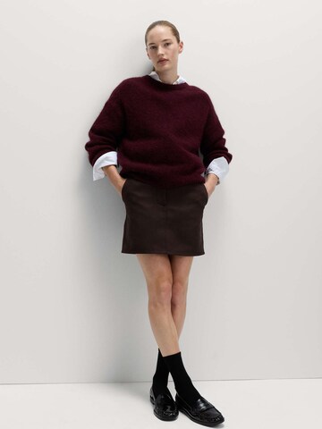 Jupe Marks & Spencer en marron : devant