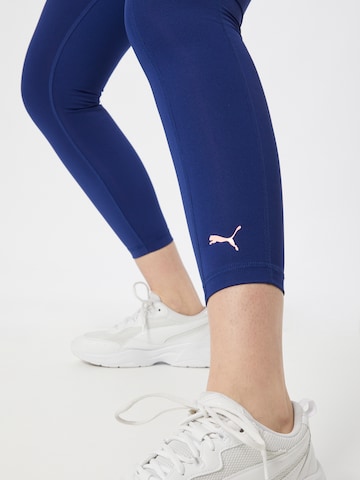 PUMASkinny Sportske hlače - plava boja