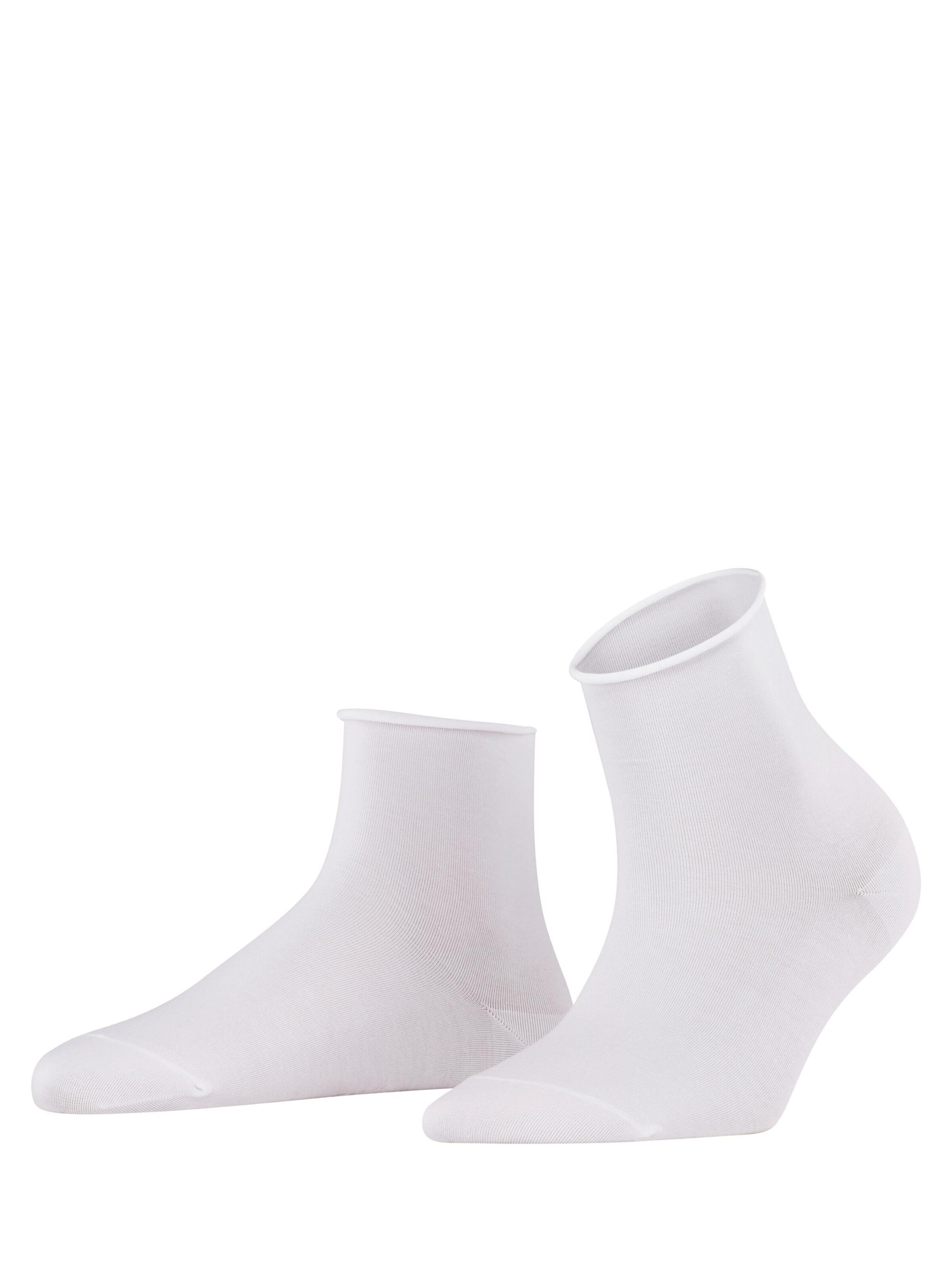 FALKE Socken 'Cotton Touch'‌‌‌‌‌‌‌ in Weiß: Vorderseite