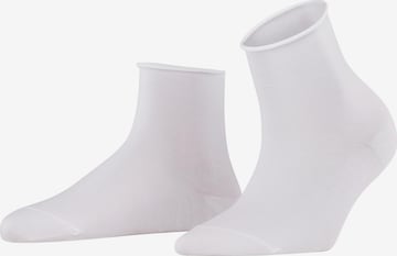 FALKE Socken 'Cotton Touch' in Weiß: Vorderseite