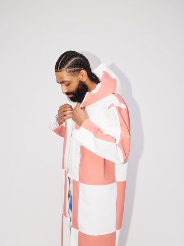 ABOUT YOU REBIRTH STUDIOS Weatherproof jacket 'WET' in Pink