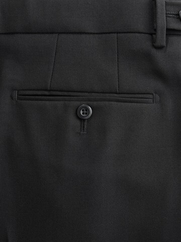 Next Regular Pleat-front trousers in Black