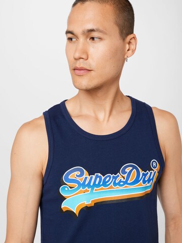 Superdry Тениска в синьо