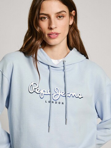 Pepe Jeans Sweatshirt 'Maddy' in Blauw