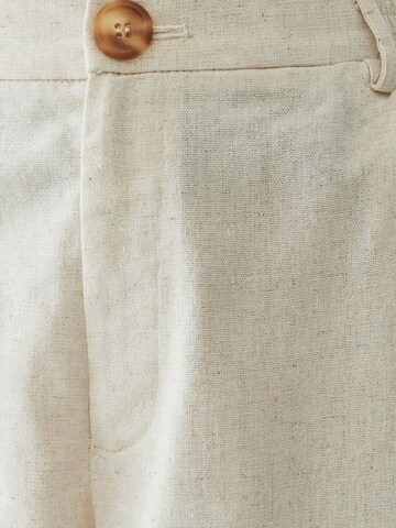 Calli Lużny krój Spodnie w kolorze beżowy