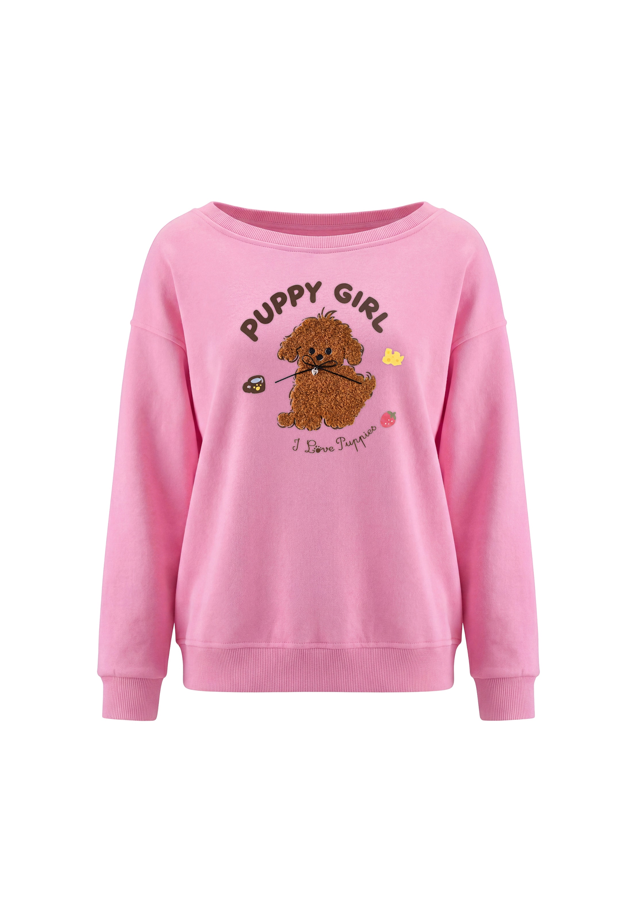 Sweat-shirt MYMO en rose : devant