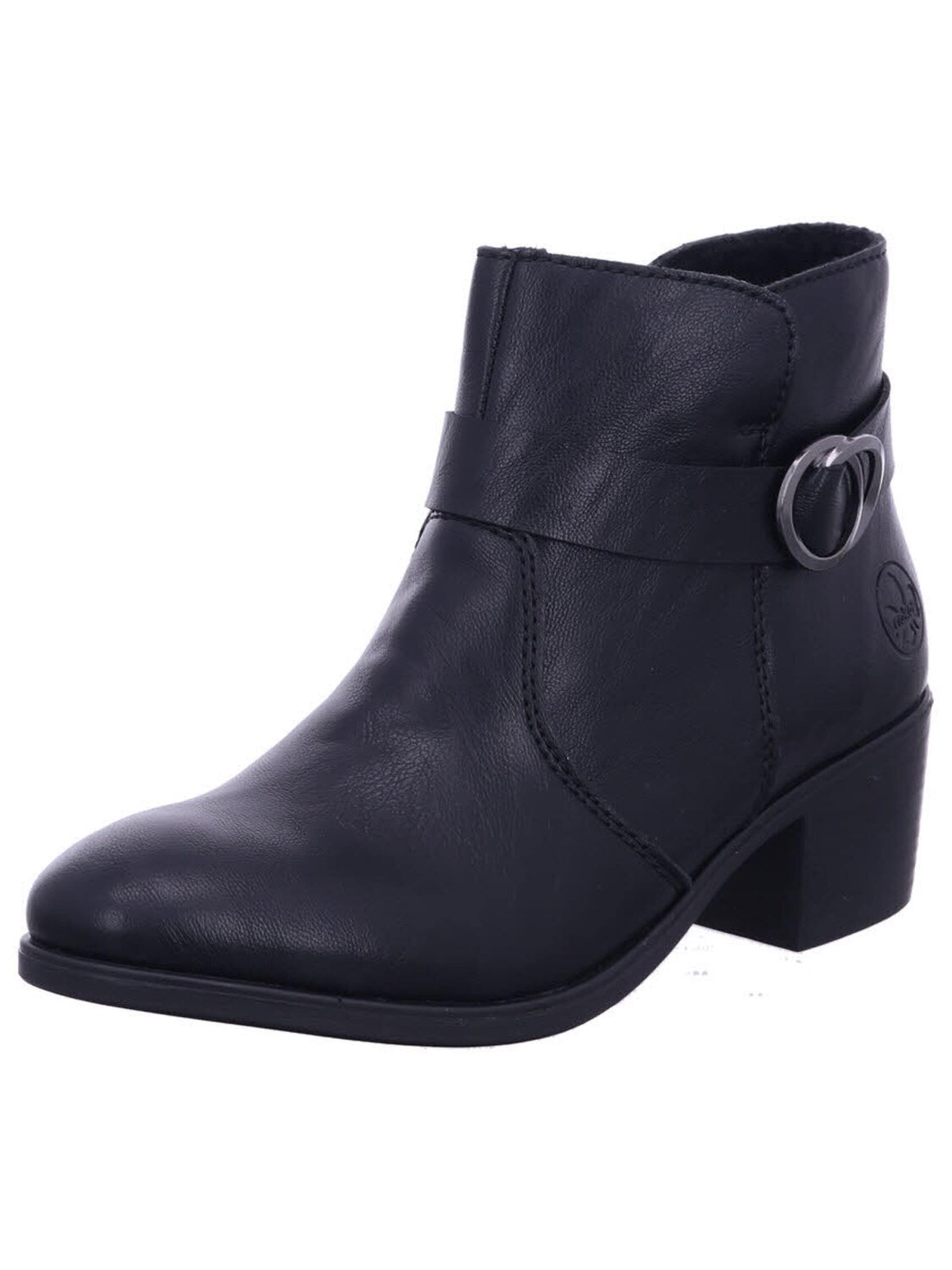 Rieker Bootie '73975 00' in Black: front