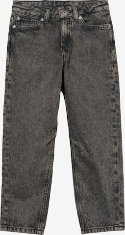 Calvin Klein Jeans Barrel Jeans in Schwarz: Vorderseite