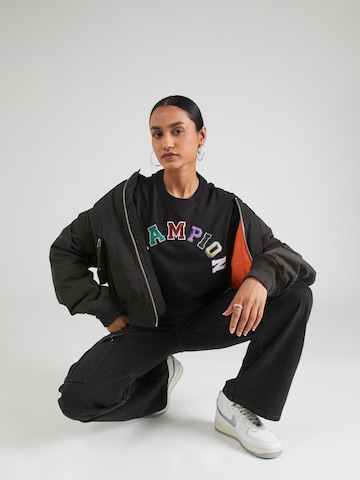 Champion T-Shirt in Schwarz