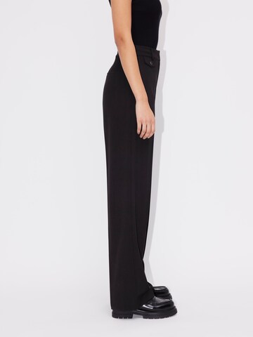 LeGer by Lena Gercke Regular Pleated Pants 'Aurelia Tall' in Black