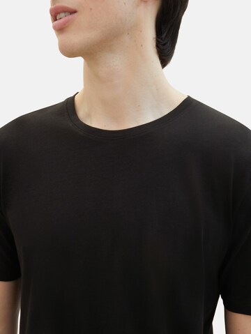 T-Shirt TOM TAILOR DENIM en noir