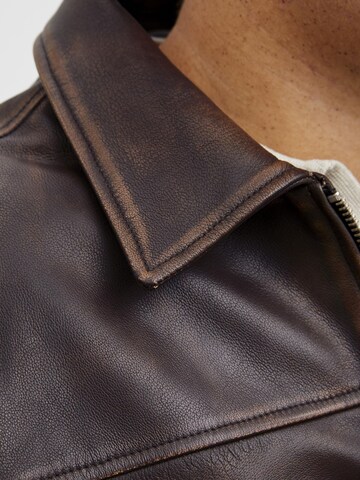 Giacca di mezza stagione di Jack & Jones Plus in marrone