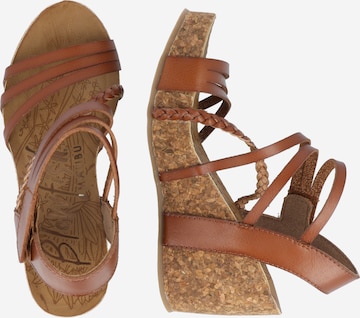 Blowfish Malibu Strap Sandals 'Heidi' in Brown