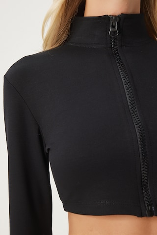 Happiness İstanbul Sweatjakke i sort