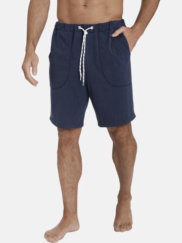 Jan Vanderstorm Pyjama kort ' Braro ' in Blauw: voorkant