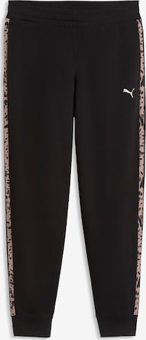 PUMA Regular Sporthose in Schwarz: Vorderseite