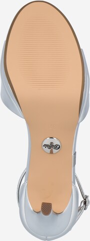 BUFFALO Sandalen met riem 'Ronja' in Zilver