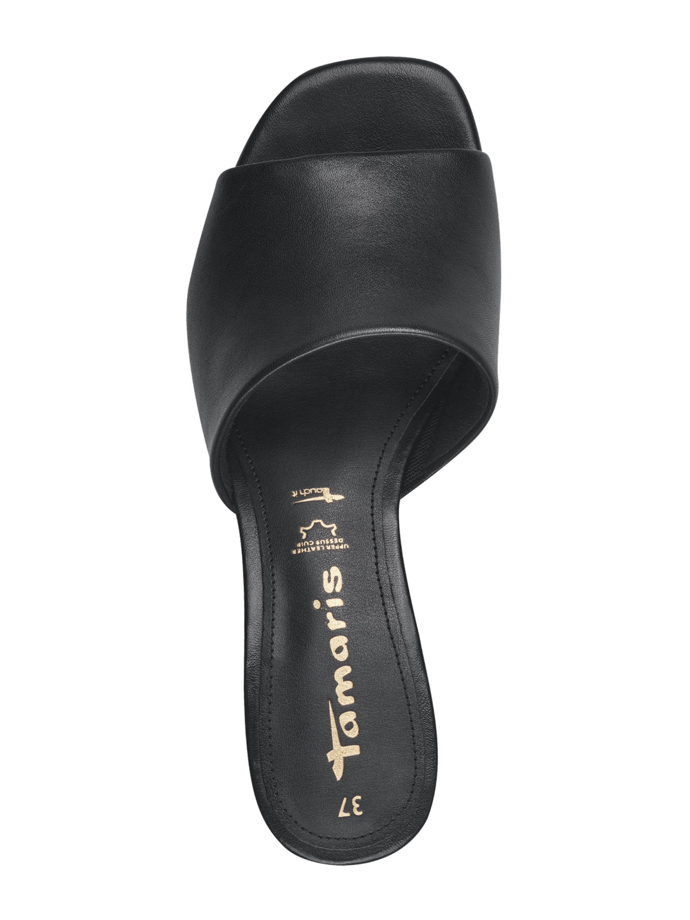 Mule Tamaris en noir