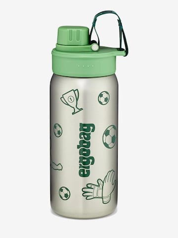 ergobag Drinking Bottle 'Trinkflasche Edelstahl Trinkflasche' in Green: front