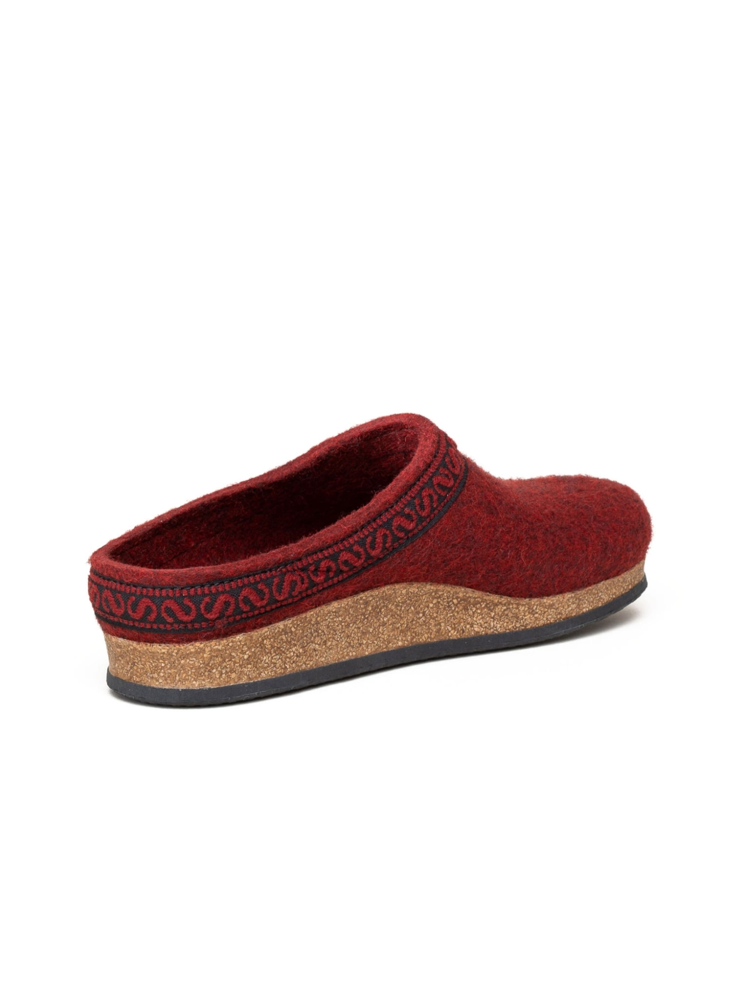 Stegmann Clogs 'Filzclogs Stegmann 108' in Red