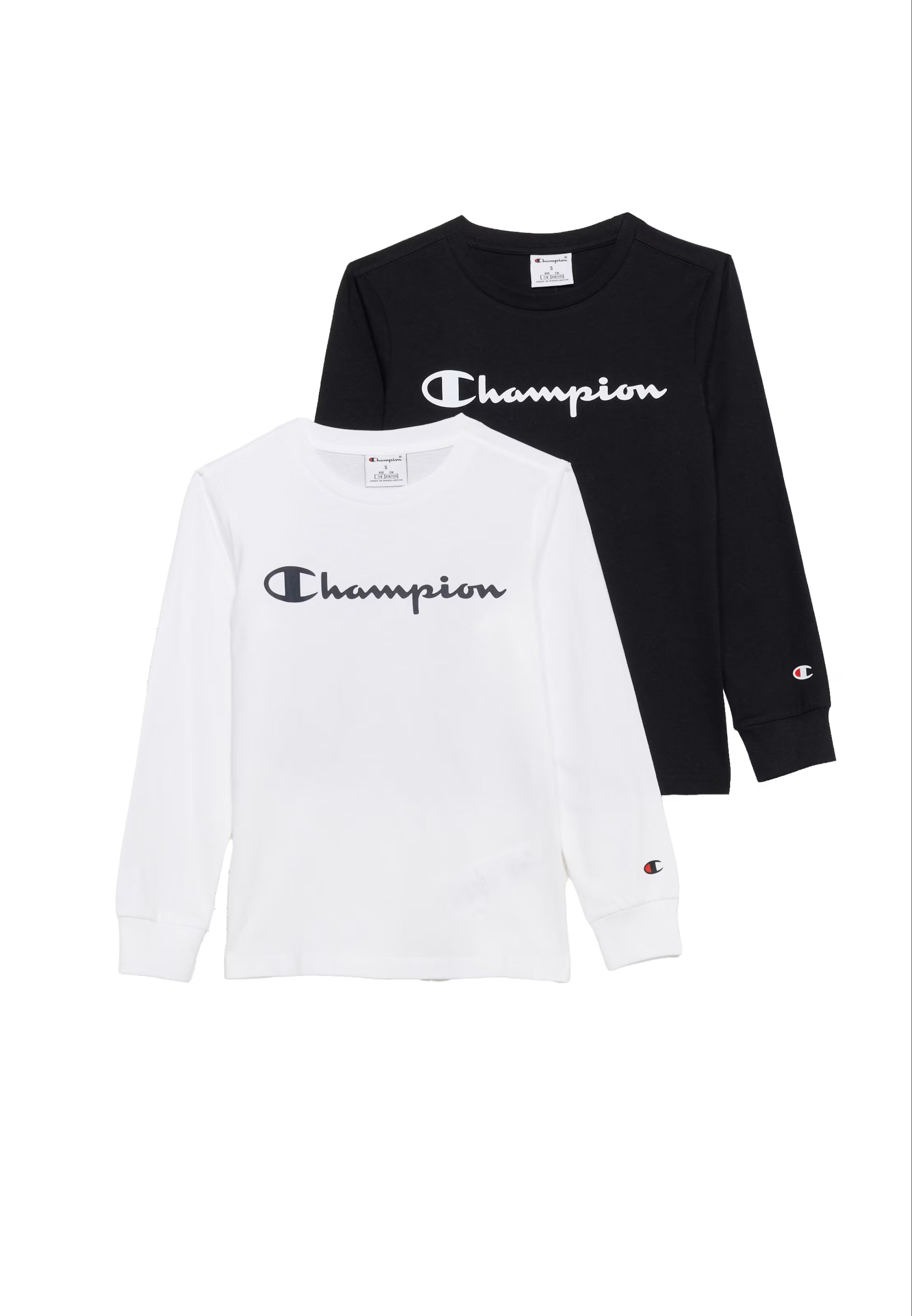 Champion - Camiseta en negro: frente