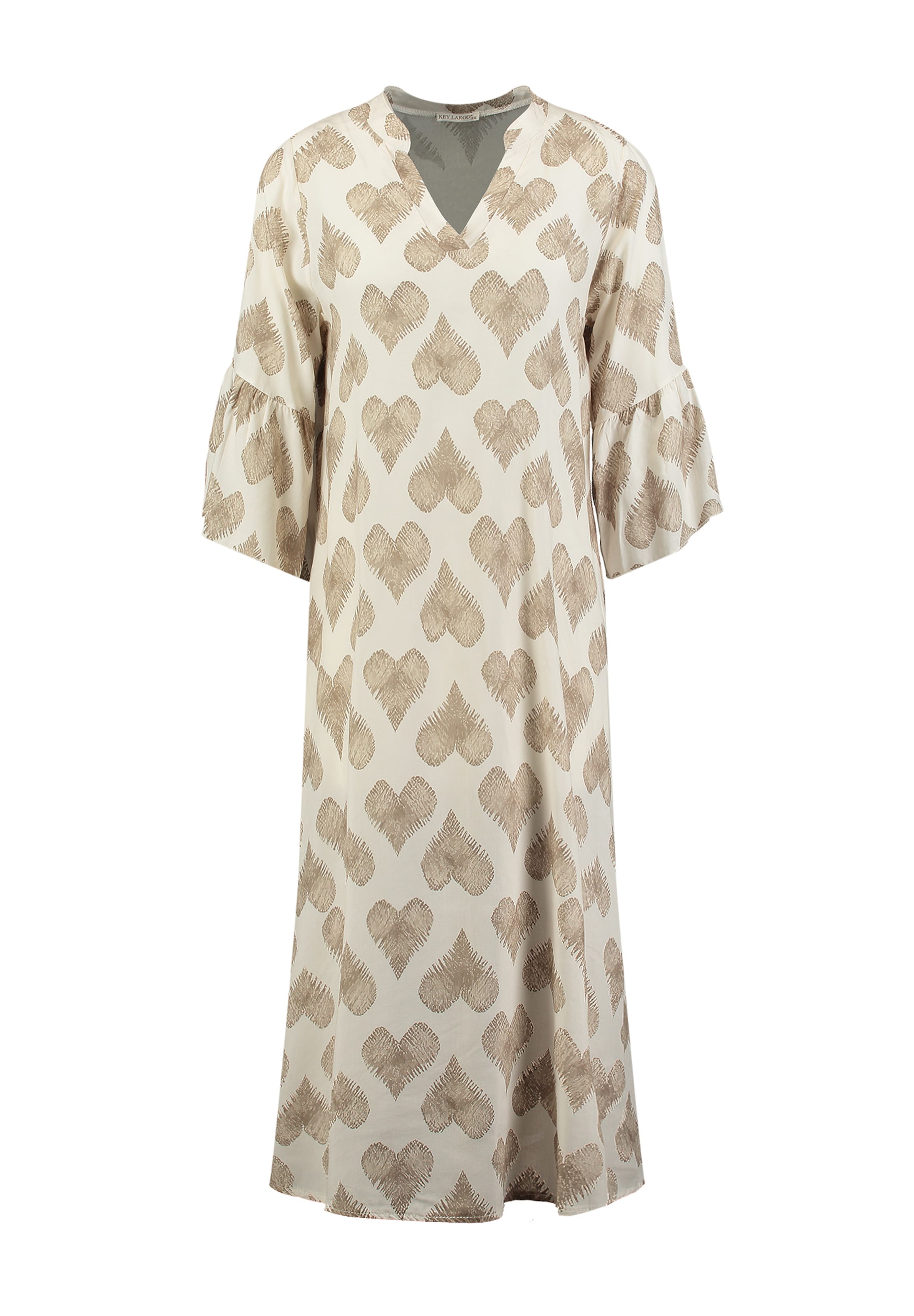 Key Largo Сарафан 'Hugs' в Бежевый: спереди