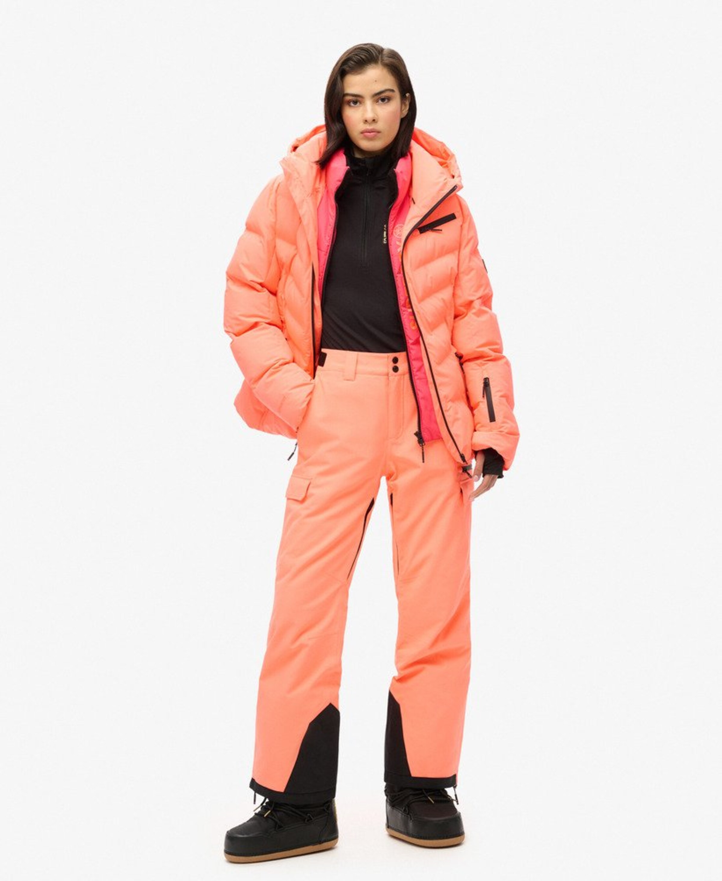Superdry Regular Hose in Lila